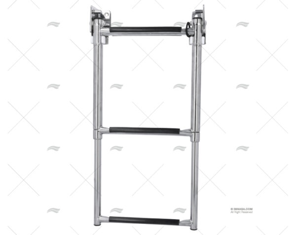 escalera telesc inox 3 peldanos 310mm escaleras imnasa ref 90819683