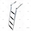 escalera telescopica 4 peldanos inox escaleras imnasa ref 40250766