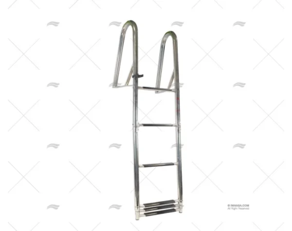 escalera tipo p inox 6 peldanos escaleras imnasa ref 20250276