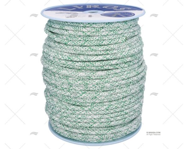 escota top grip 12mm blanco verde 200m drizas y escotas imnasa ref 015401200232