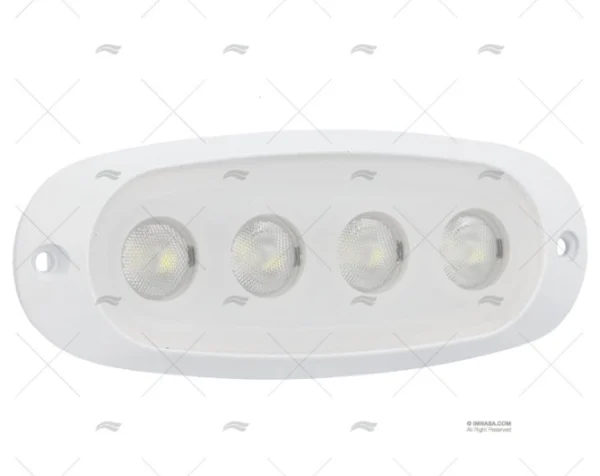 foco 4 led 12w 9 18v luz banera y cubierta imnasa ref 65100472