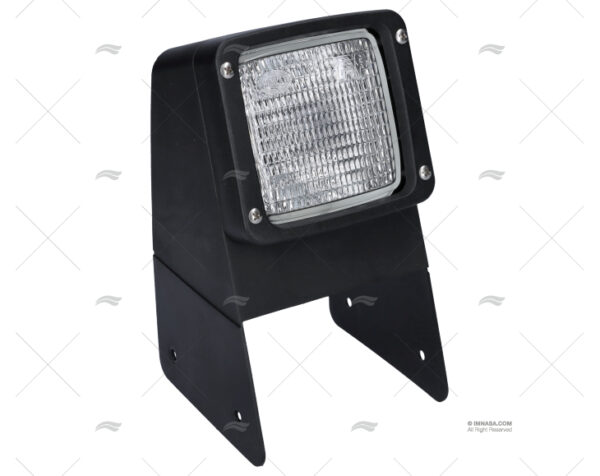 foco halogeno 12v carcasa negra luz banera y cubierta imnasa ref 67000257