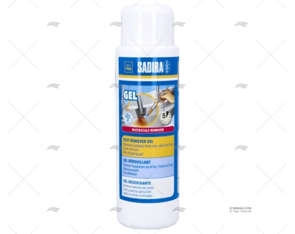 gel desoxidante 500ml sadira oxido inox y metales imnasa ref 18210070