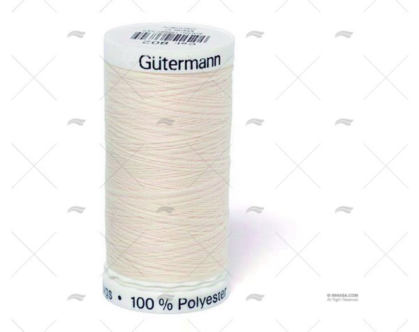 hilo encerado 0 8mm 500m blanco hilos de coser imnasa ref 28000534