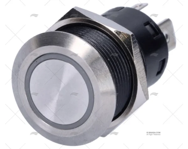 interruptor led push 20a azul interruptores imnasa ref 44250878