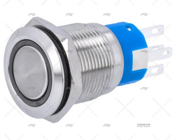 interruptor on off 12v con led azul 5a interruptores imnasa ref 65000908