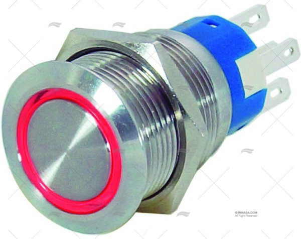 interruptor on off 12v con led rojo 5a interruptores imnasa ref 65000906