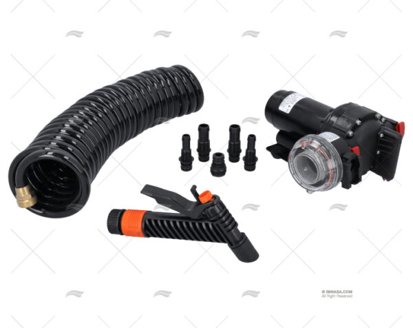 kit baldeo con bomba 12v 19l m 5 bares limpieza imnasa ref 98000198