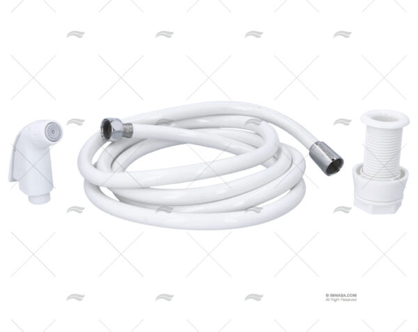 kit ducha con tubo de 2 5m soporte duchas imnasa ref 31250210