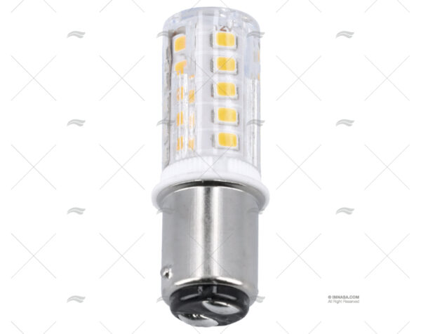 lampara ba15d 12v led 2 5w 50 47x15 2mm bayonetas fluorescentes imnasa ref 65100656