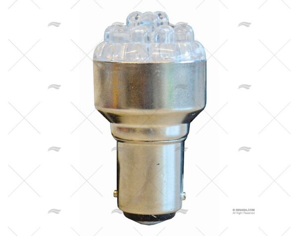 lampara ba15d 12v led 2w blanca bombillas y lamparas imnasa ref 65100089