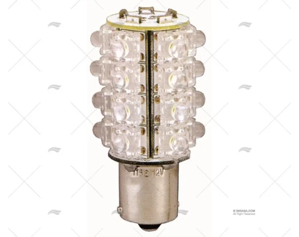 lampara ba15d 12v led 8w 5mm calida bombillas y lamparas imnasa ref 65100136