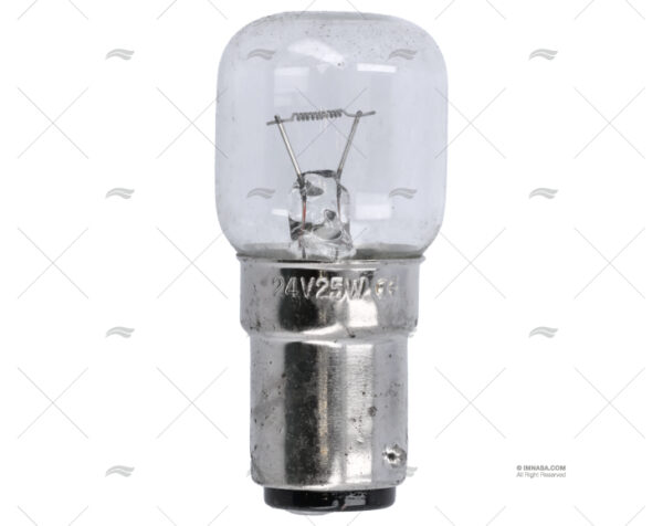 lampara ba15d 24v 25w 45x68 cristal cla bombillas y lamparas imnasa ref 65100148