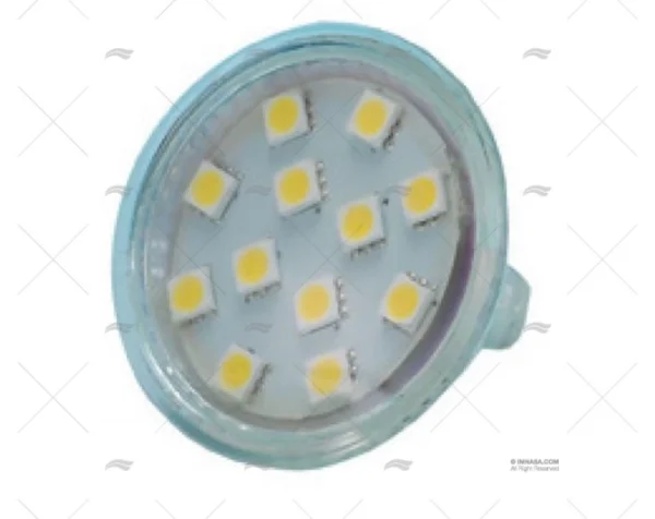 lampara mr16 12v led 50x48 200 lumen bombillas y lamparas imnasa ref 65100520