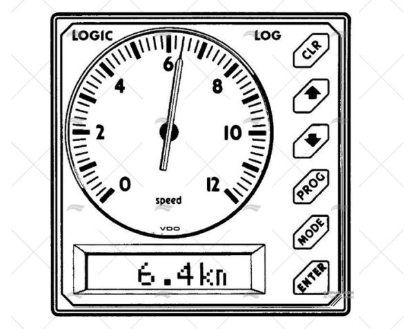 logic repetidor corredera 12kn 12v indicadores vdo imnasa ref 62000038