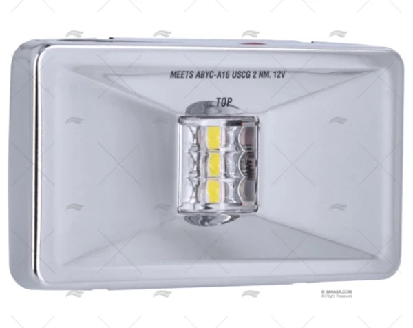 luz alcance rectangular led 12v luces navegacion imnasa ref 40250223