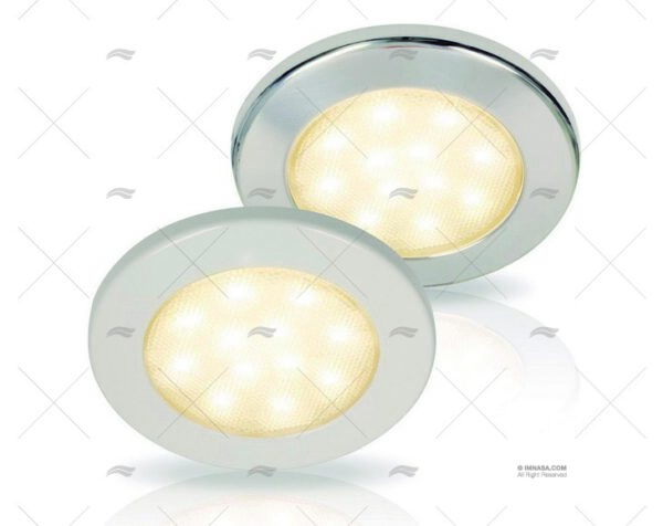 luz euroled 115 blanca plast screw plafones imnasa ref 67000416