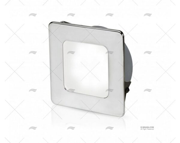 luz euroled 95 cuadrada blanca plafones imnasa ref 67000400