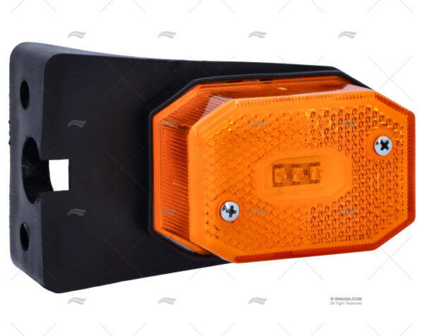 luz intermitente naranja led con soporte accesorios para remolcadores de barcos imnasa ref 90800468