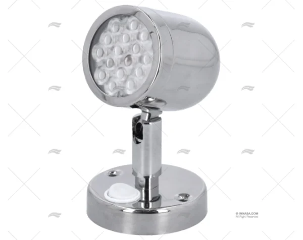 luz lectura superficie inox led luces lectura imnasa ref 40250033