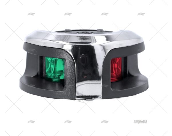 luz nav redonda bicolor inox h 2mn luces navegacion imnasa ref 90820027