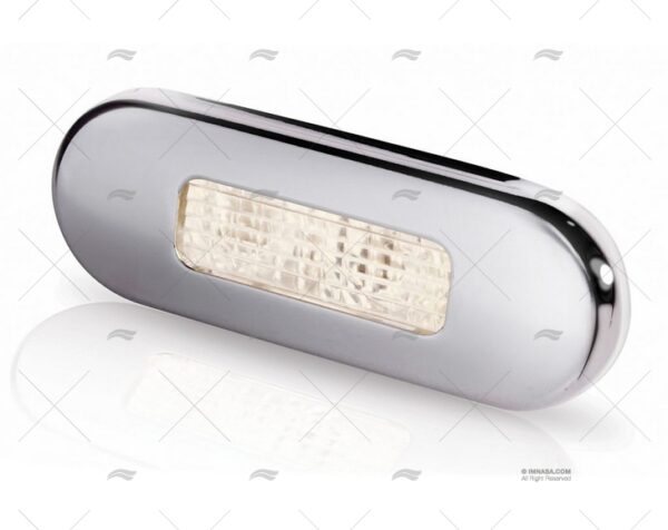 luz oblong empotrable ss blanco caliente luz cortesia imnasa ref 67000473