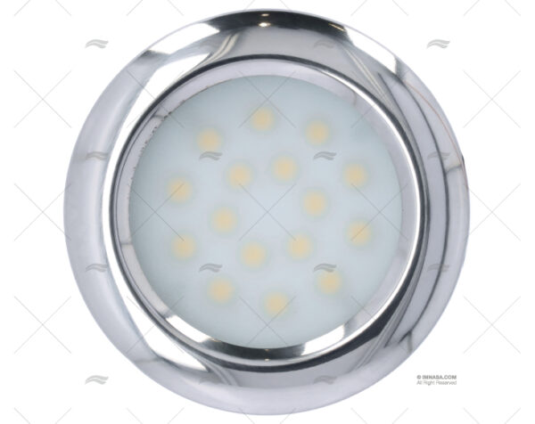 luz plafon led 88mm 12 28v ip 65 pulido plafones imnasa ref 65335230