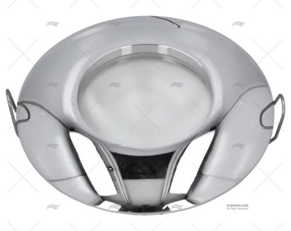 luz sextans l led cromada 3 6w plafones imnasa ref 65335253