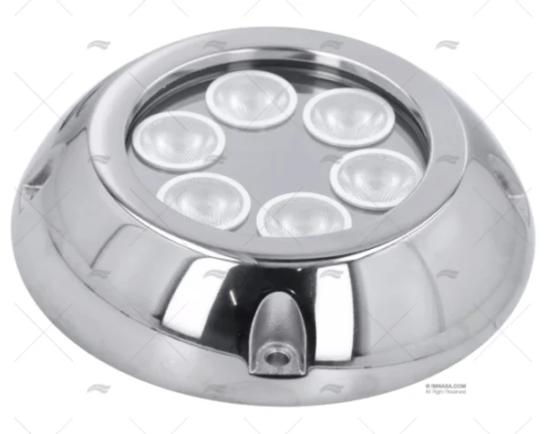 luz sumergible azul 12v inox luces led para debajo del agua imnasa ref 41250790