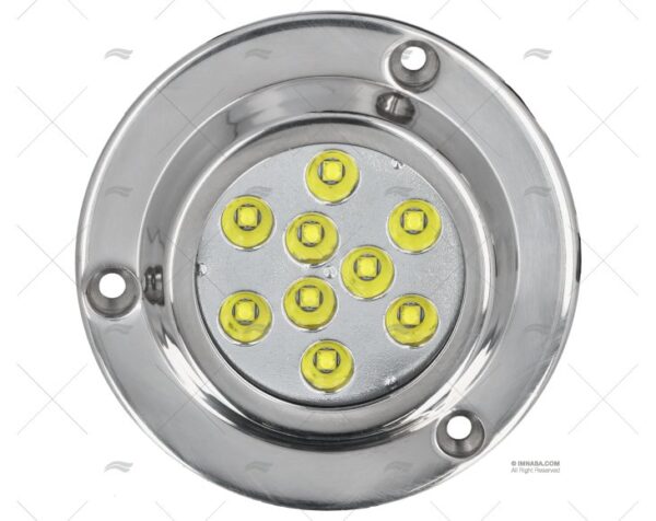 luz sumergible blanco 10 30v inox 3l luces led para debajo del agua imnasa ref 40251311