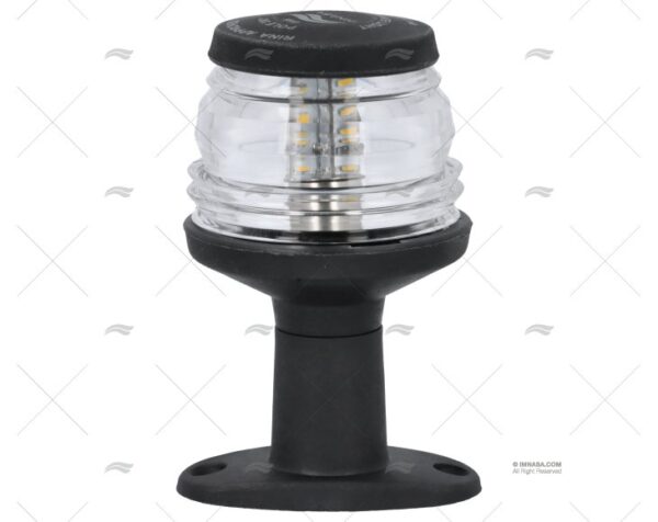 luz todo horizonte c base 12v negra led luces navegacion imnasa ref 04000538