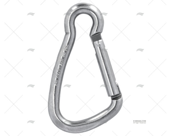 mosqueton sin ojo 125 inox harness kong mosquetones imnasa ref 20250254