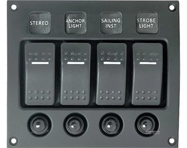 panel 4 interruptores 114x133x75 interruptores imnasa ref 65000765