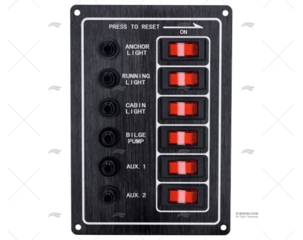 panel control int ilumin y desconectado paneles interruptores imnasa ref 40250072