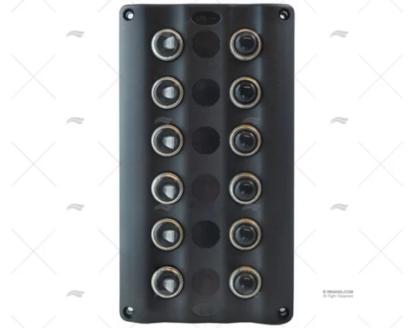 panel electrico led on off 6 interruptores imnasa ref 44250579