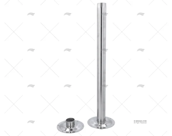 pie mesa inox fijo 700mm base 162mm pies imnasa ref 00111121