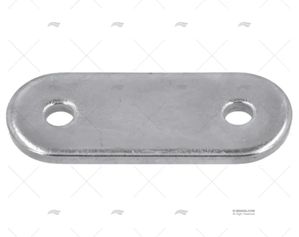 placa inox 19x51mm accesorios defensas imnasa ref 41250992