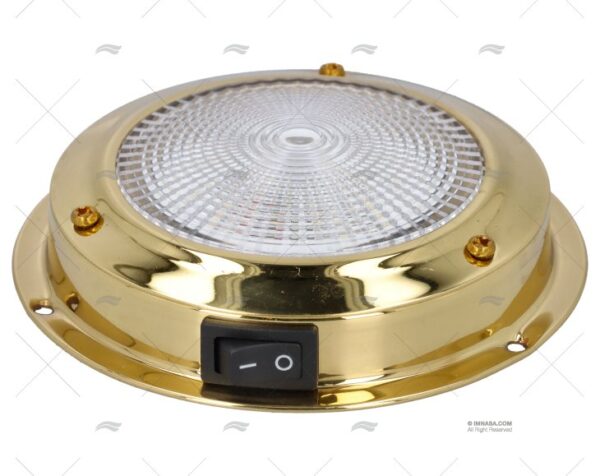 plafon dorado con interruptor led 12v plafones imnasa ref 40250289