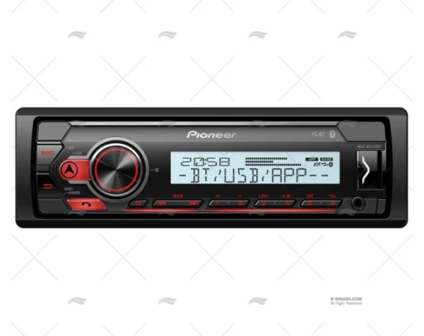 RADIO PIONEER MVHMS410BT RDS USB BLUE SP