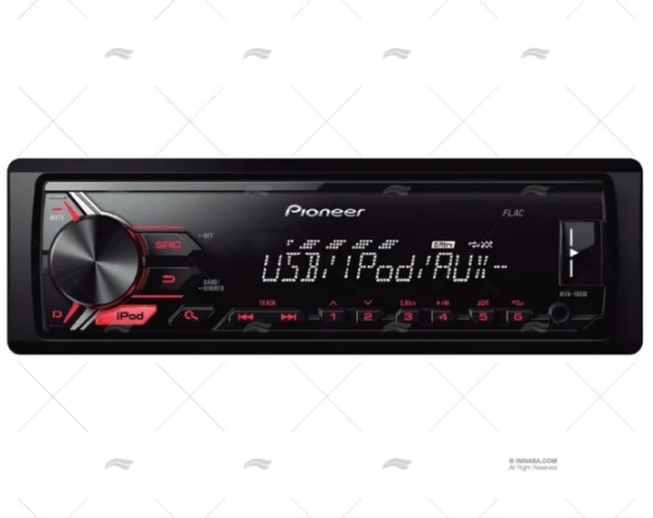 RADIO PIONEER MVHS120UI RD MP3 USB IPH