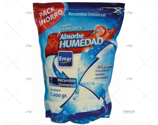 recambio absorbe humedad 1000gr anti humedad olor purificadores imnasa ref 18300276