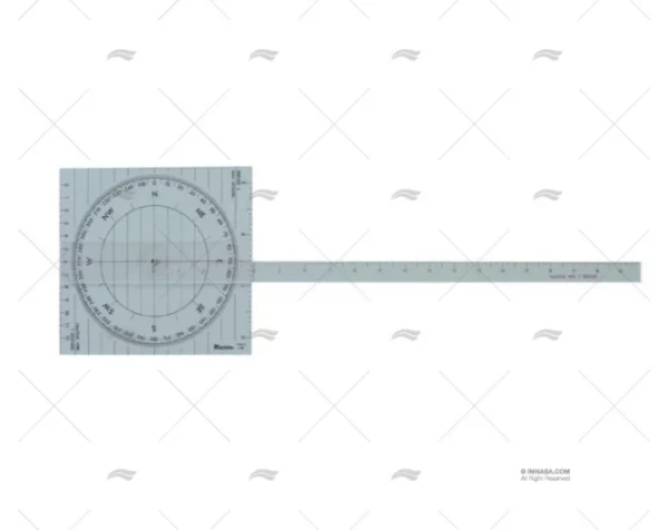 regla goniometro polar cartografia accesorios imnasa ref 16400262