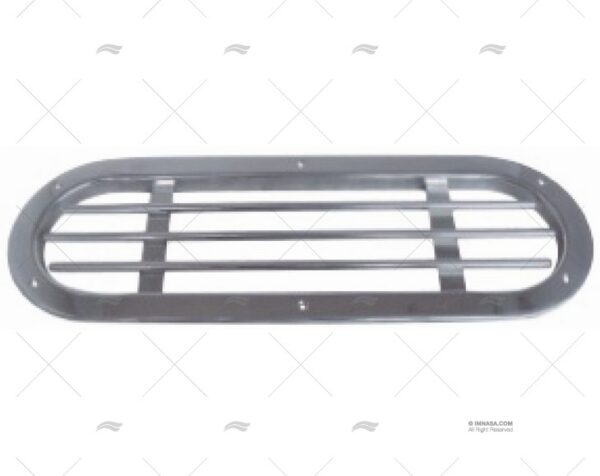 rejilla inox ss 316 483x164mm respiraderos y rejillas imnasa ref 09121731