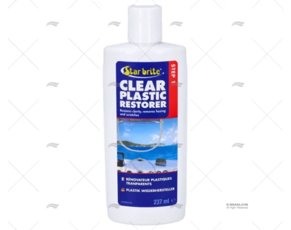 restaurador de plasticos clear 237 ml limpiador cristales imnasa ref 18300477