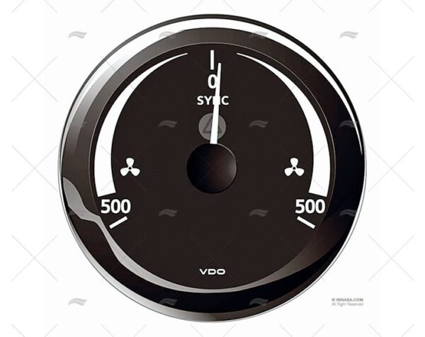 sincro tacom vln 12 24v 500rpm 85mm ocean viewline black white vdo imnasa ref 62512402