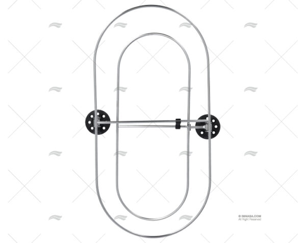 soporte inox p defensas 520x260mm accesorios defensas imnasa ref 41250979