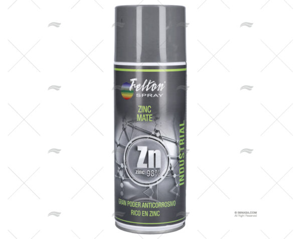 spray galvanizado mate frio 400 ml pintura imnasa ref 18250922