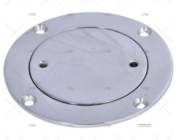 tapa de registro inox ss 316 75mm tapas y cajones imnasa ref 20210136