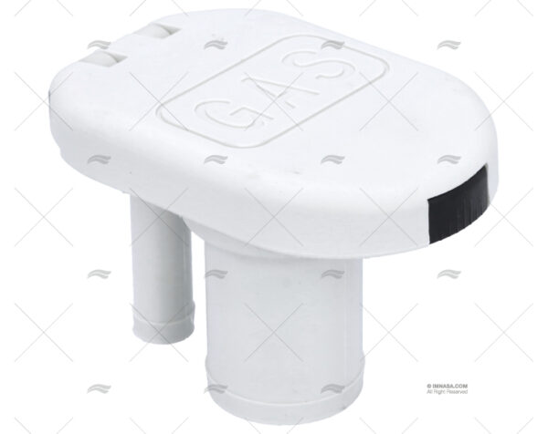 tapon gas 38mm pvc blanco recto tapones de llenado imnasa ref 23500022