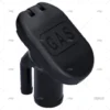 TAPON GAS 38mm PVC NEGRO INCLINADO 35ºA